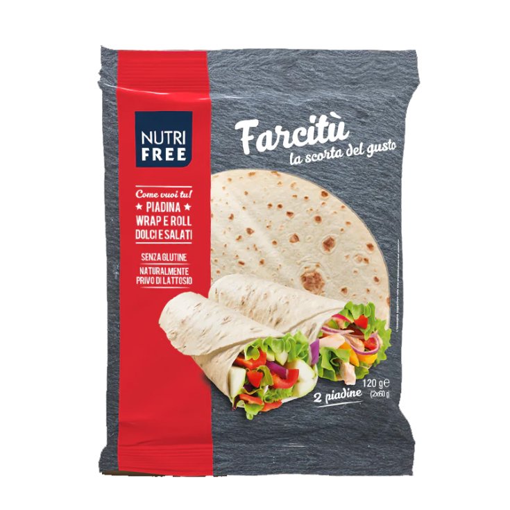 Farcit&ugrave; Piadina Wrap E Roll NutriFree 120g (2x60g)
