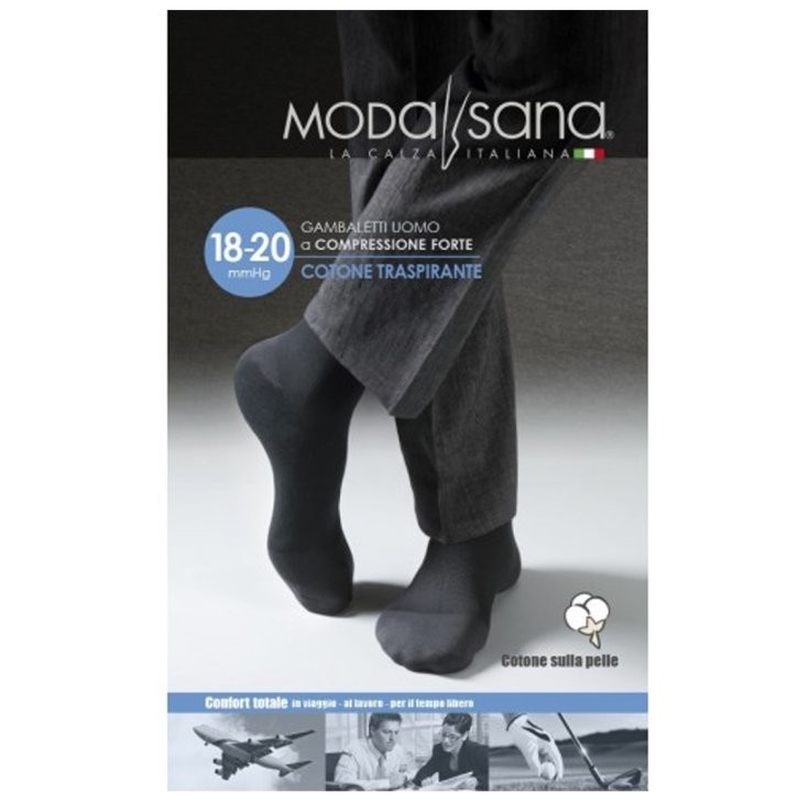 Modasana 18 Gambaletto Cotone Blu XXXL GloriaMed&reg;