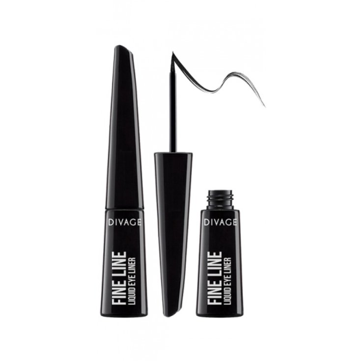 Fine Line Liquid 07&nbsp;Pure Black Divage