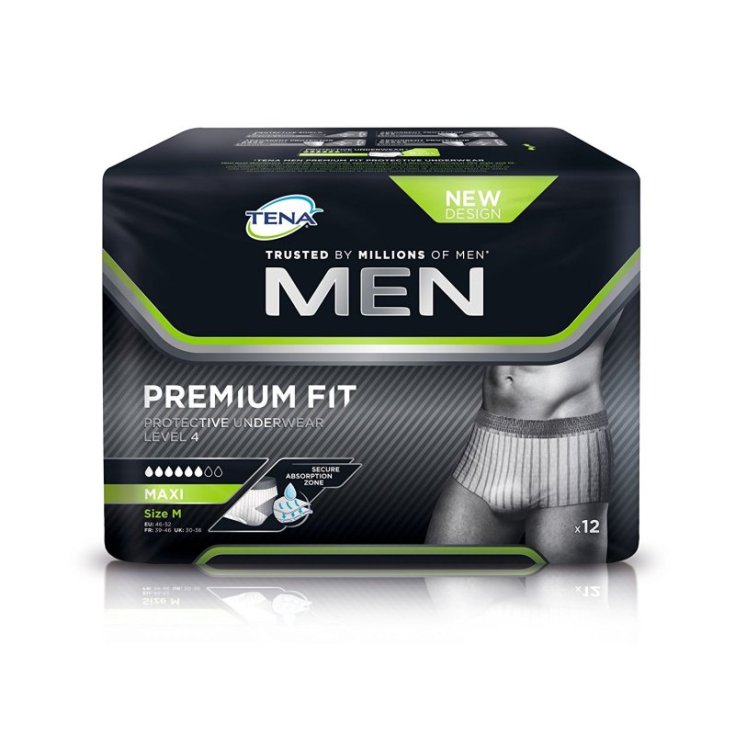 Tena Men Premium Fit Livello 4 Medium 12 Pezzi