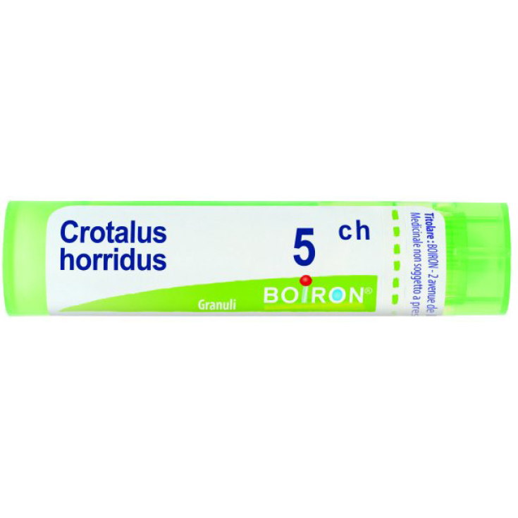 Crotalus Horridus 5CH Boiron 80 Granuli