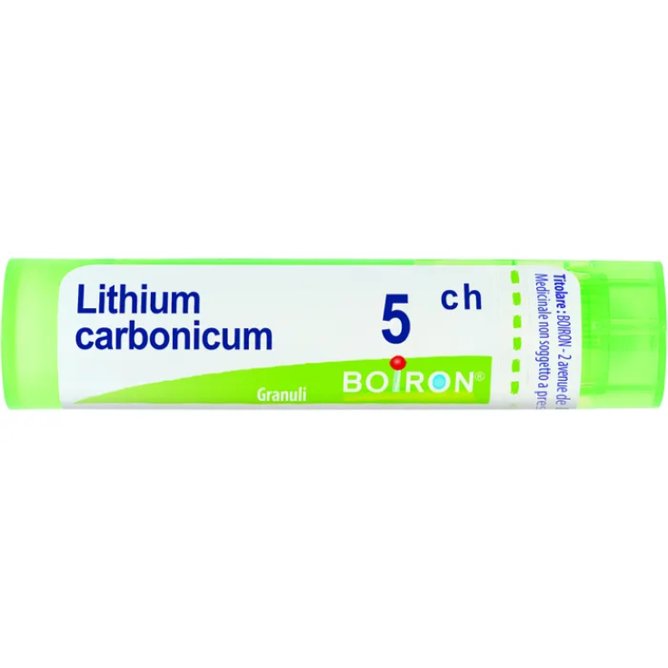 Lithium Carbonicum 5CH Boiron Granuli 4g