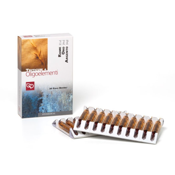 Rame Oro Argento Triticum+ Oligoelementi Fitomedical 20 Fiale