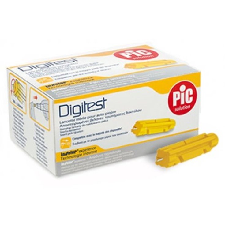 Digitest 28G Lancette Pungidito PIC 200 Pezzi