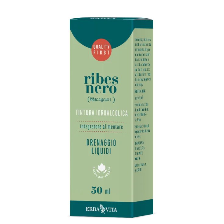Ribes Nero Tintura Idroalcolica Erba Vita 50ml