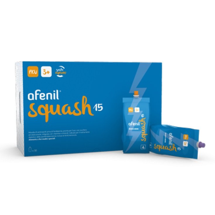 Afenil Squash 15 Agrumi MEDIFOOD 30 Buste Richiudibili