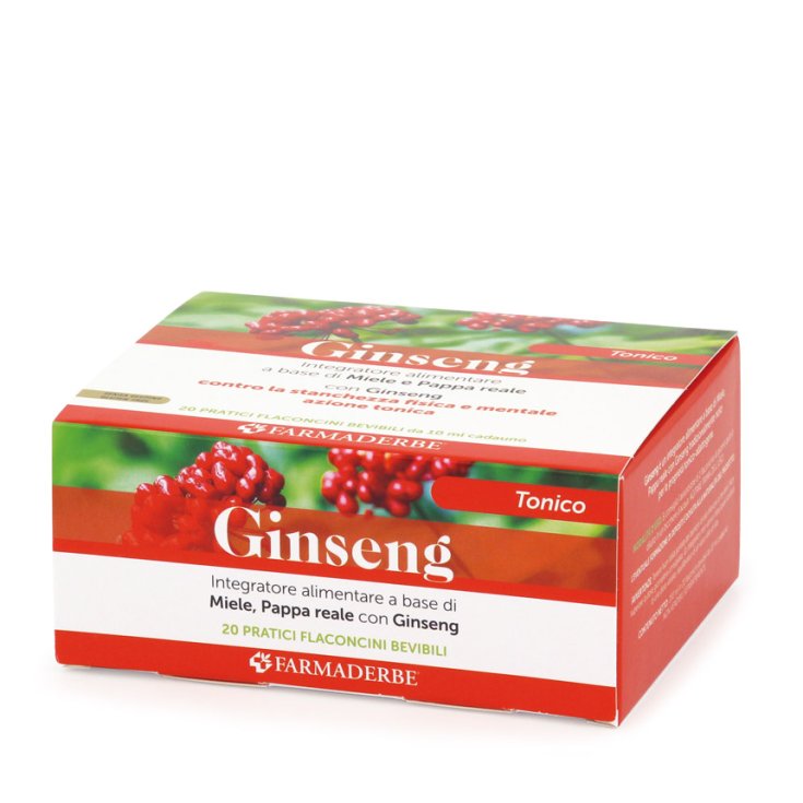 Ginseng Maximum Plus Farmaderbe 20 Flaconcini