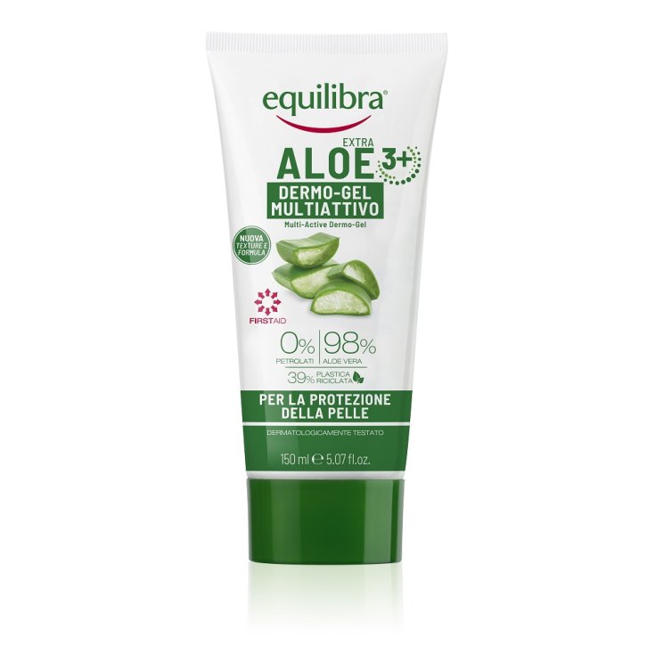 Aloe Vera Dermo-Gel Con Aloe 3+ Equilibra 150ml