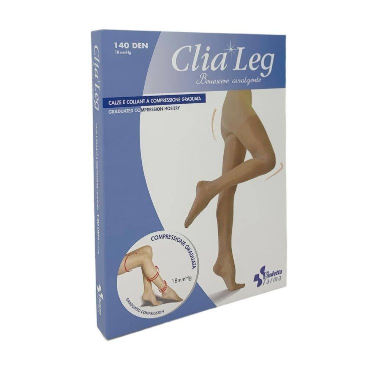 Clia Leg 140 Autoreggente&nbsp;Nero Tg.1&nbsp;Budetta