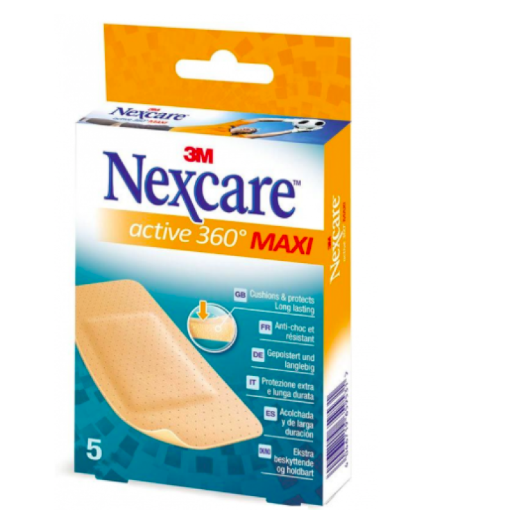 Nexcare Active 360&deg; Maxi 3M 5 Cerotti