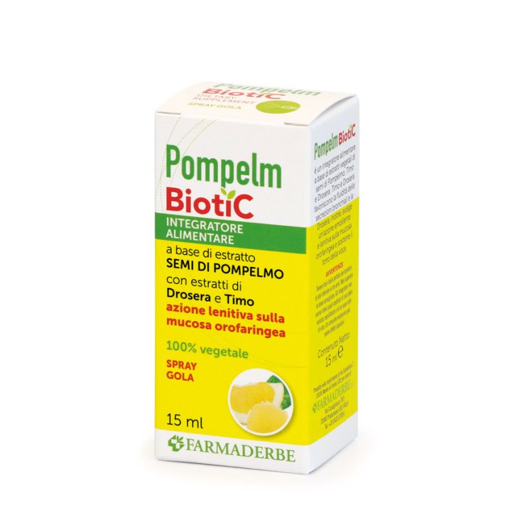 Pompelm Biotic Spray Orale Farmaderbe 15ml