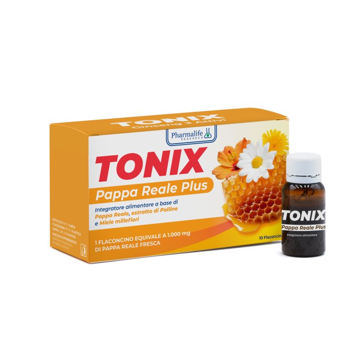 Pharmalfe Research Tonix Plus Integratore Alimentare 10 Flaconcini Da 15ml