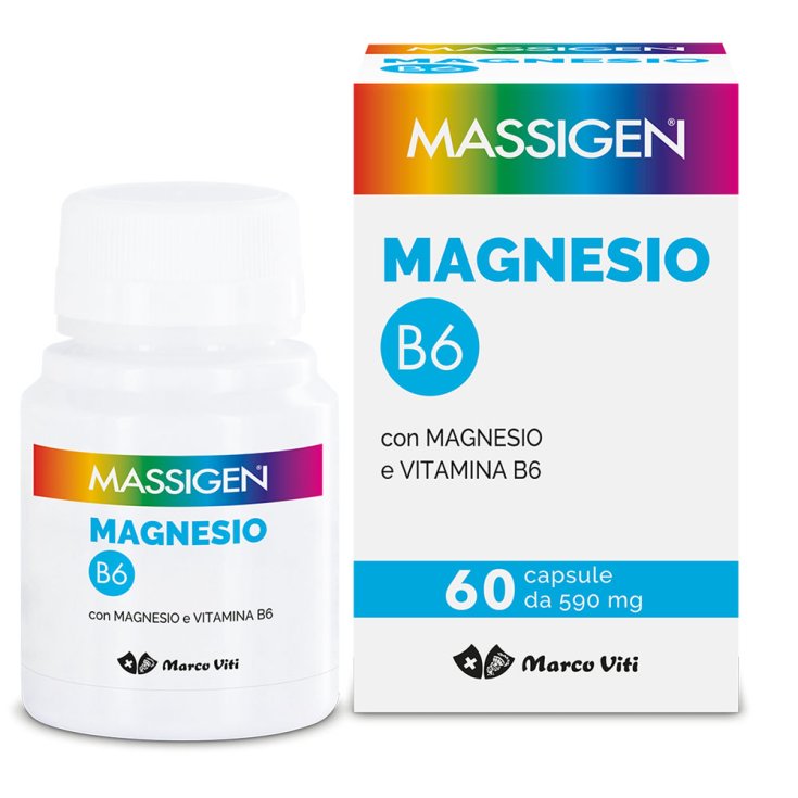 Magnesio B6 Massigen 60 Capsule Magnesio B6 Massigen 60 Capsule