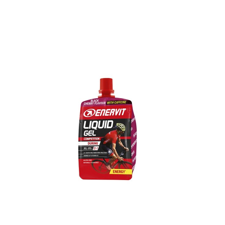Liquid Gel Energy Amarena Con Caffeina Enervit 60ml