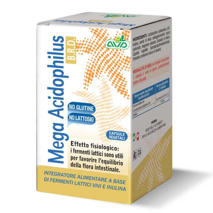 Mega Acidophilus AVD Reform 75 Capsule Vegetali