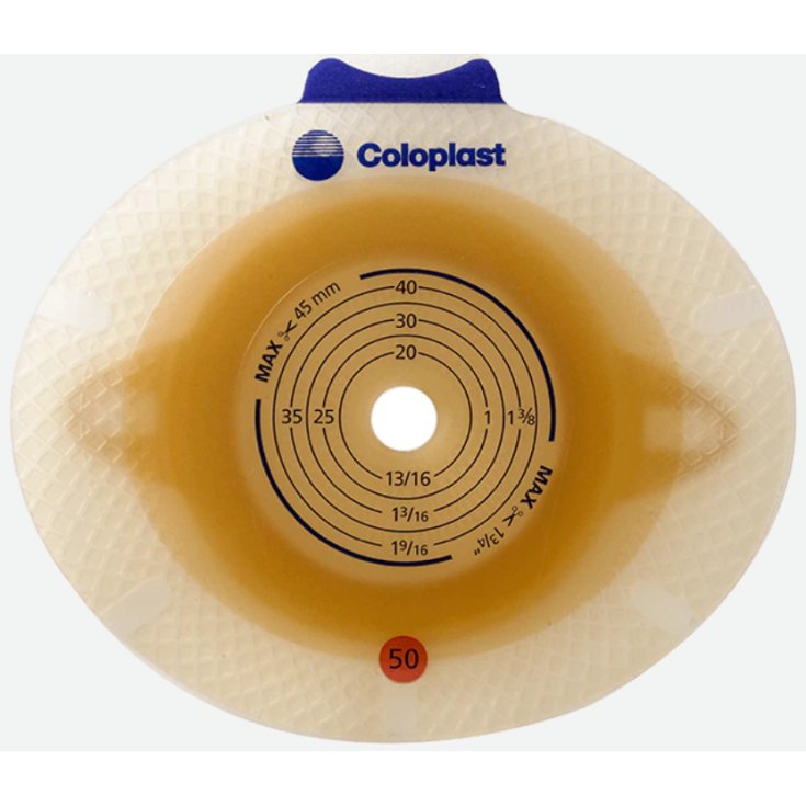 Sensura Click&nbsp;Placca 10023&nbsp;Fl 50mm Fo 35-45mm Coloplast 5 Pezzi