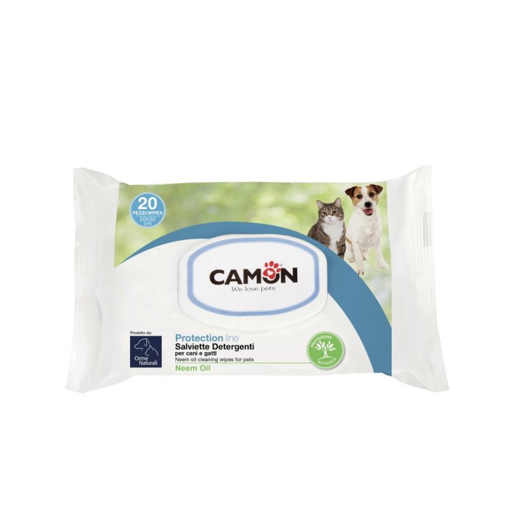 Salviette Detergenti Olio di Neem - Salviette