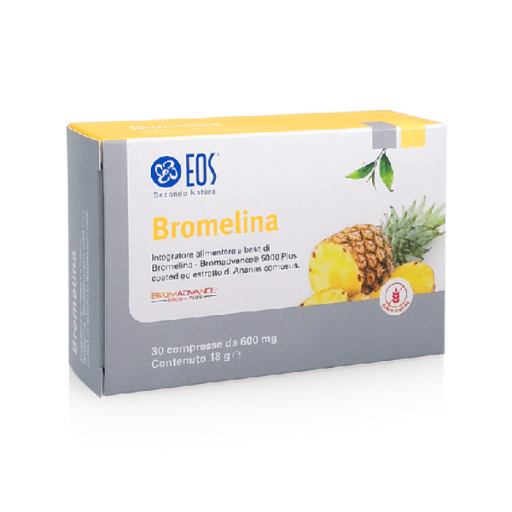 Bromelina Eos Secondo Natura 30 Compresse 600mg