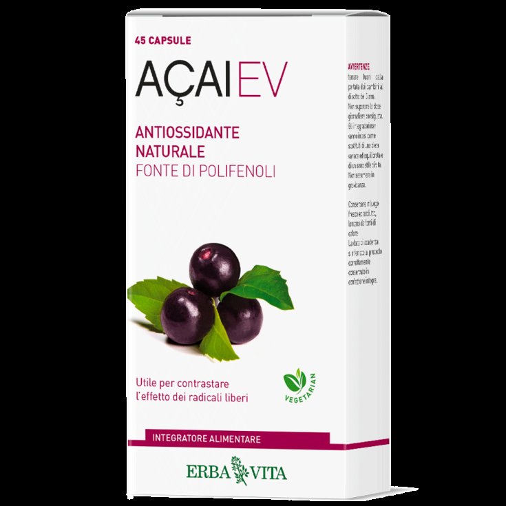 A&ccedil;ai-EV Erba Vita 45 Capsule