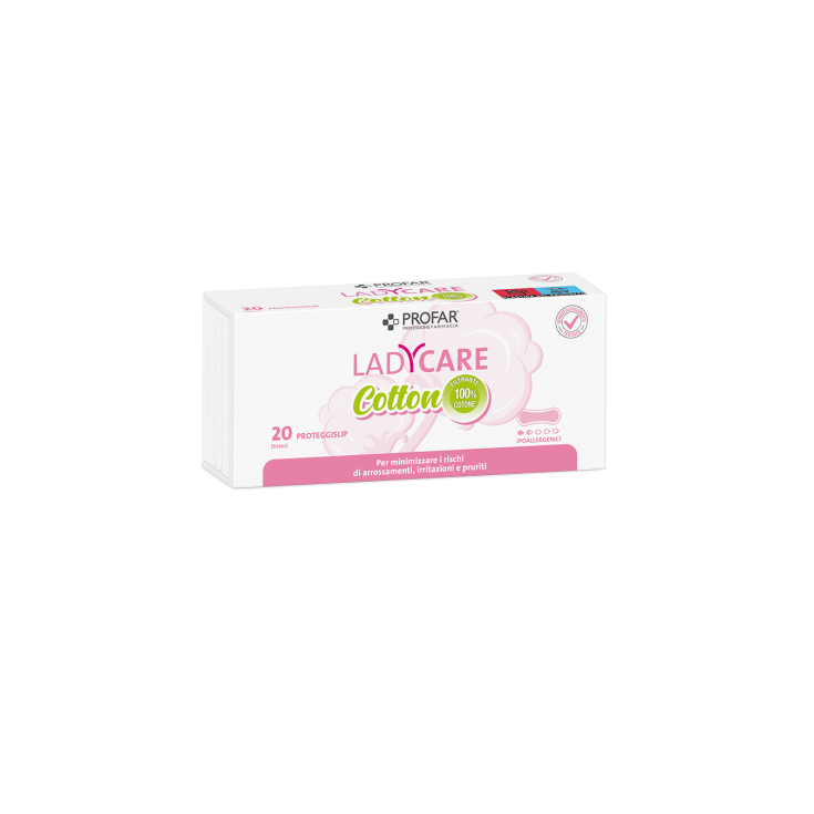 LadyCare Cotton Ipoallergenici PROFAR&reg; 20 Proteggislip