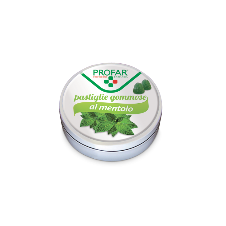 Pastiglie Gommose al Mentolo PROFAR&reg; 40g