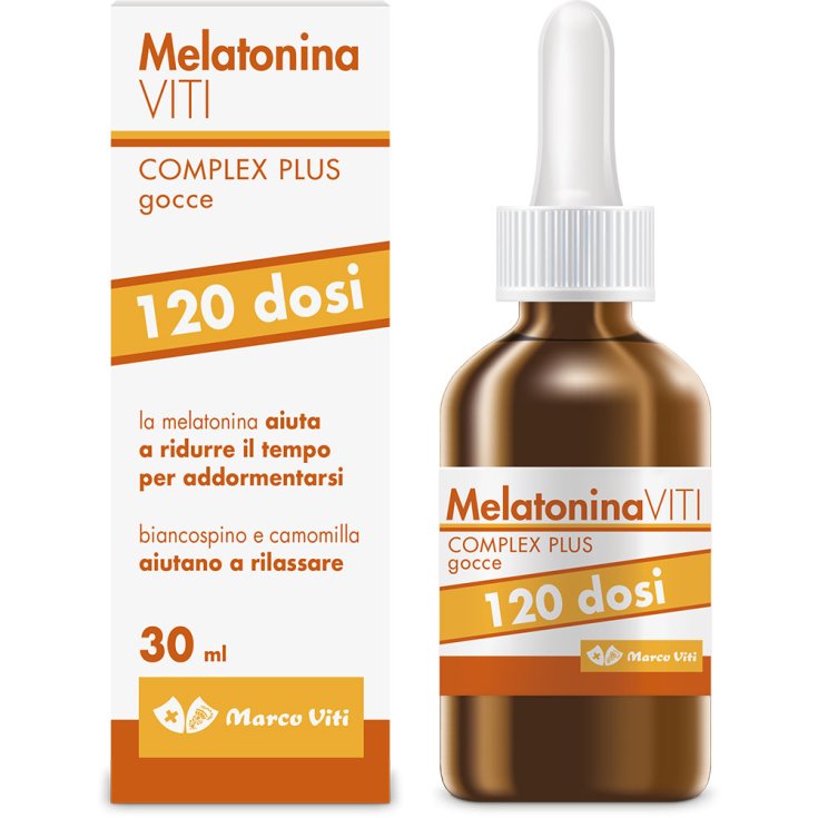 Melatonina VITI Complex Plus Marco Viti Gocce 30ml