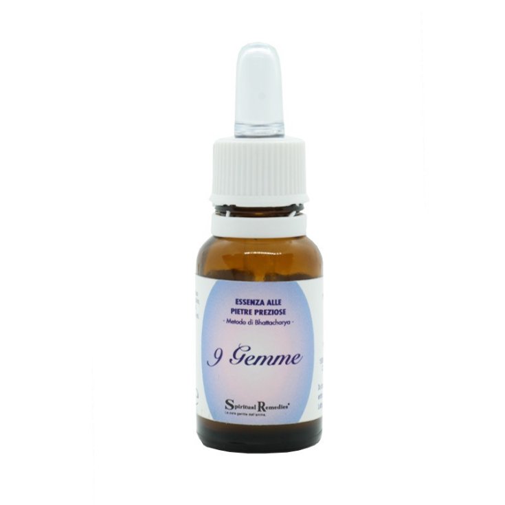 9&nbsp;Gemme Essenza Spiritual Remedies Bhattacharya Pietre Preziose 15ml