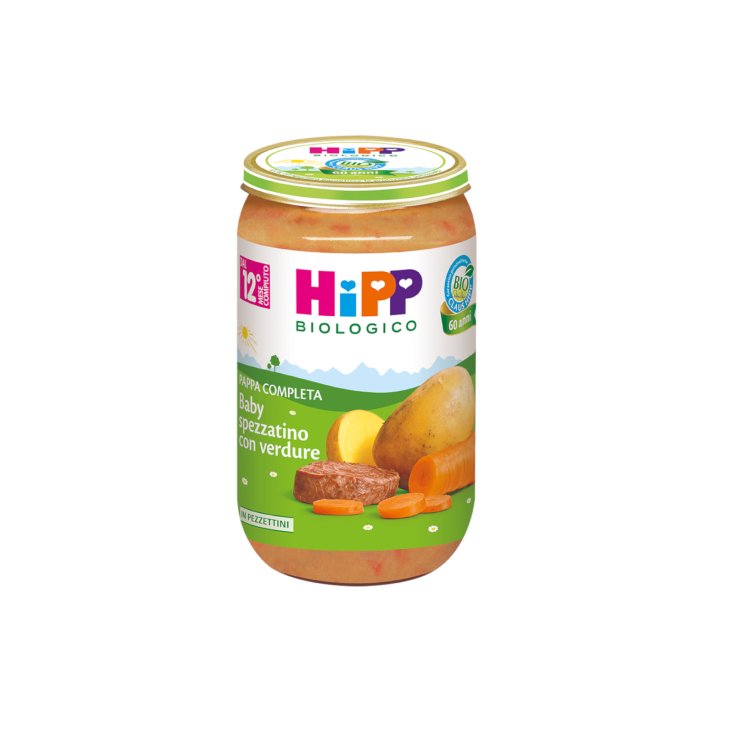 Pappa Completa&nbsp;Spezzatino Con Verdure HiPP Biologico 250g