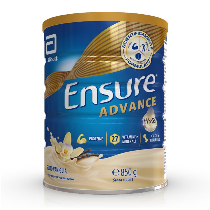 Ensure Advance formula Nutrivigor Vaniglia Abbott 850g
