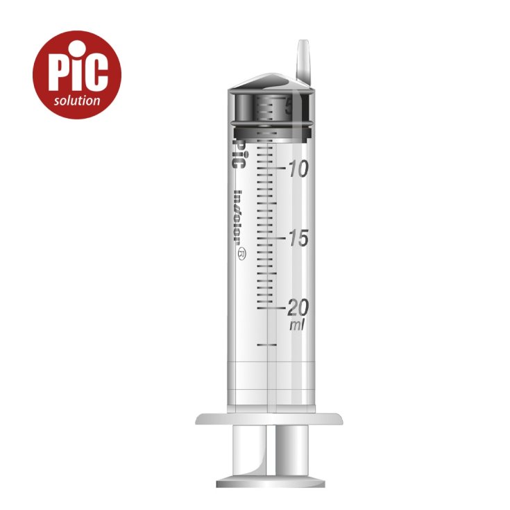 Siringa Cono Eccentrico Senza Ago 20ml PIC