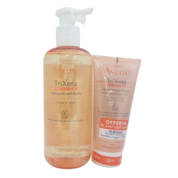 Av&egrave;ne TriXera Nutrition Detergente Nutri Fluido 400ml + Omaggio 100ml