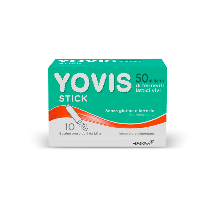 Yovis 50 Miliardi Alfasigma 10 Stick Orosolubili