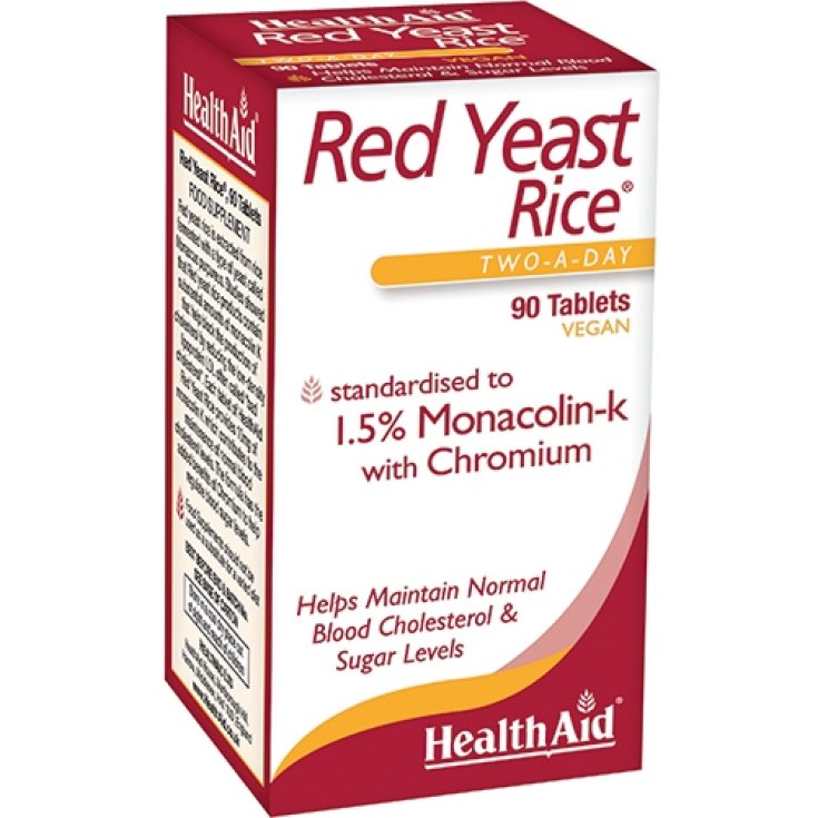 Red Yeast Rice Riso Rosso Integratore Alimentare 90 Compresse