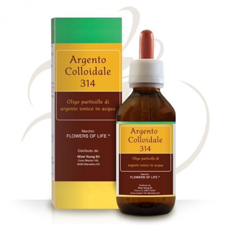 4Ever Young Argento Colloidale 314 Flowers Of Life 100ml