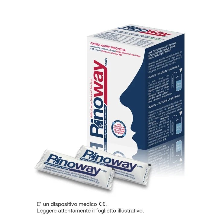 Rinoway Std&nbsp;Sali Isotonici con Nebulizzatore 30 Bustine