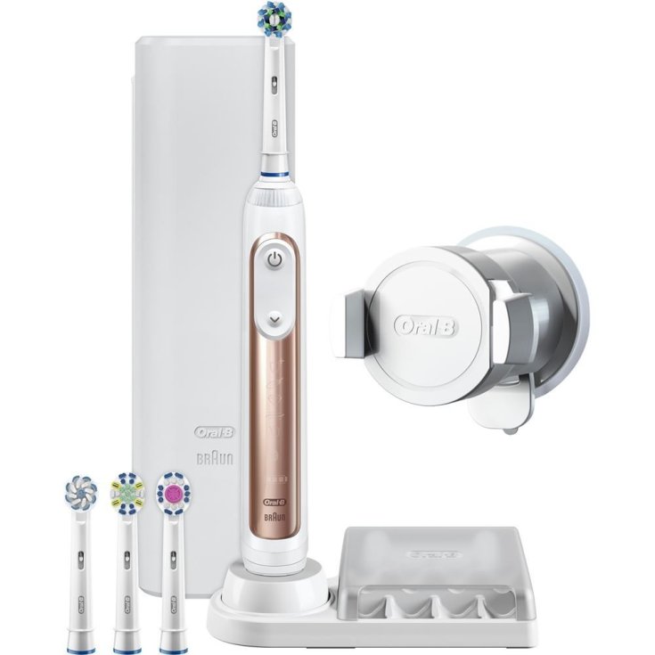 Oral-B&reg; Genius 9300 Spazzolino Elettrico Colore Rose Gold