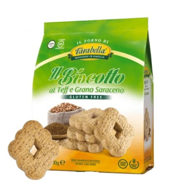 Il Biscotto&nbsp;al Teff e Grano Saraceno Farabella&reg; 200g