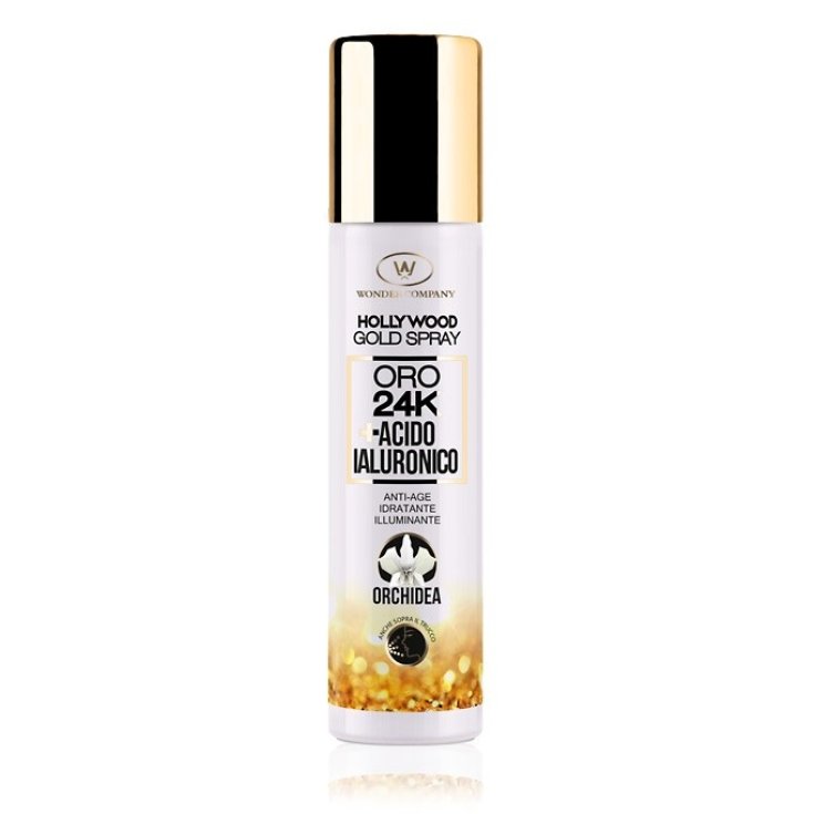Hollywood Gold Spray Oro 24K Wonder Company 75ml