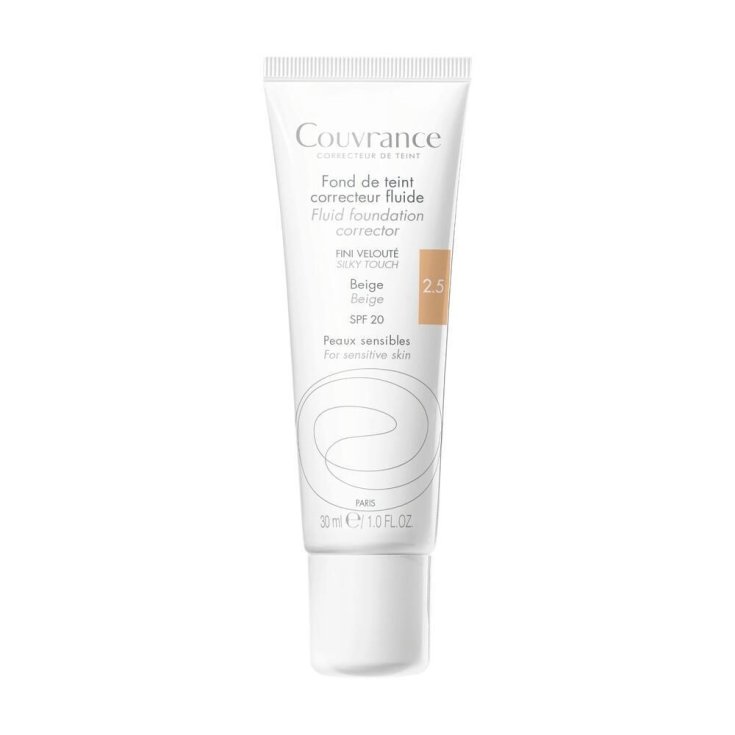 Av&egrave;ne Couvrance Fondotinta Correttore Fluido Beige 30ml