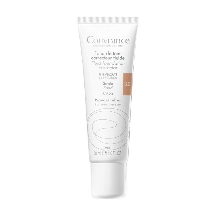 Av&egrave;ne Couvrance Fondotinta Correttore Fluido Sabbia 30ml