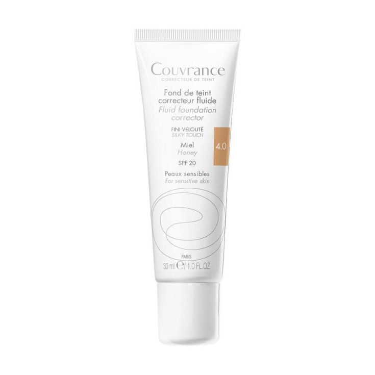 Av&egrave;ne Couvrance Fondotinta Correttore Fluido Miele 30ml