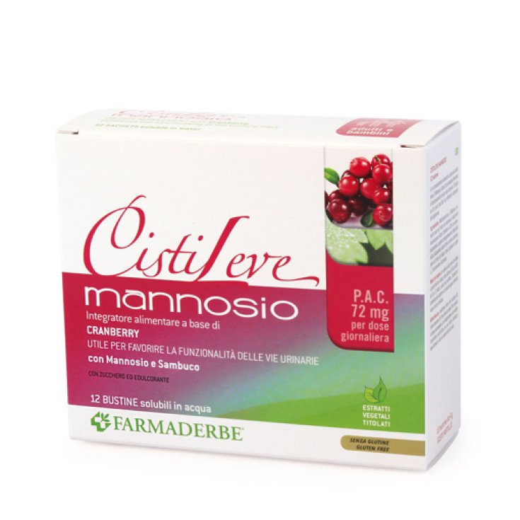 Cistileve Mannosio Farmaderbe 12 Bustine