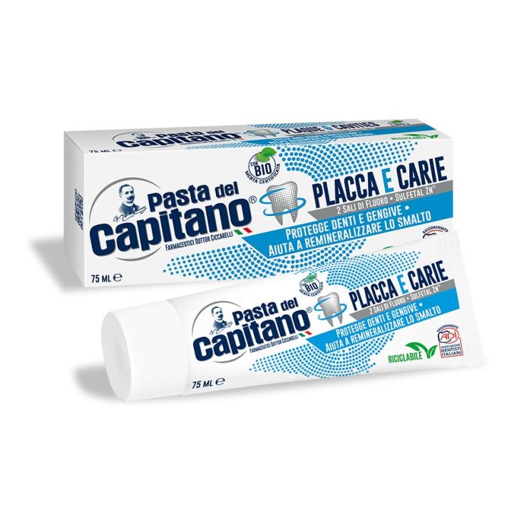 Pasta Del Capitano Placca E Carie Dr. Ciccarelli 75ml