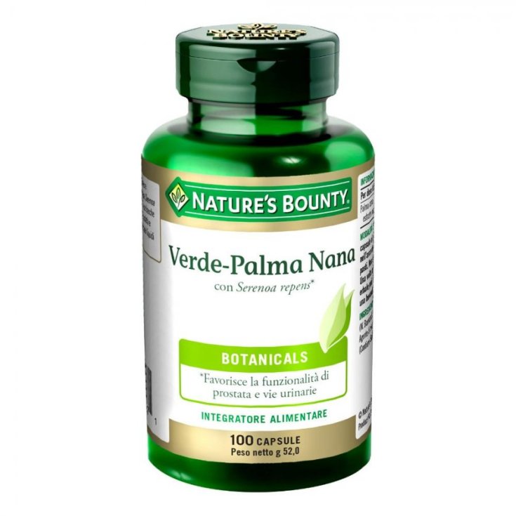 Verde-Palma Nana Nature's Bounty 100 Capsule