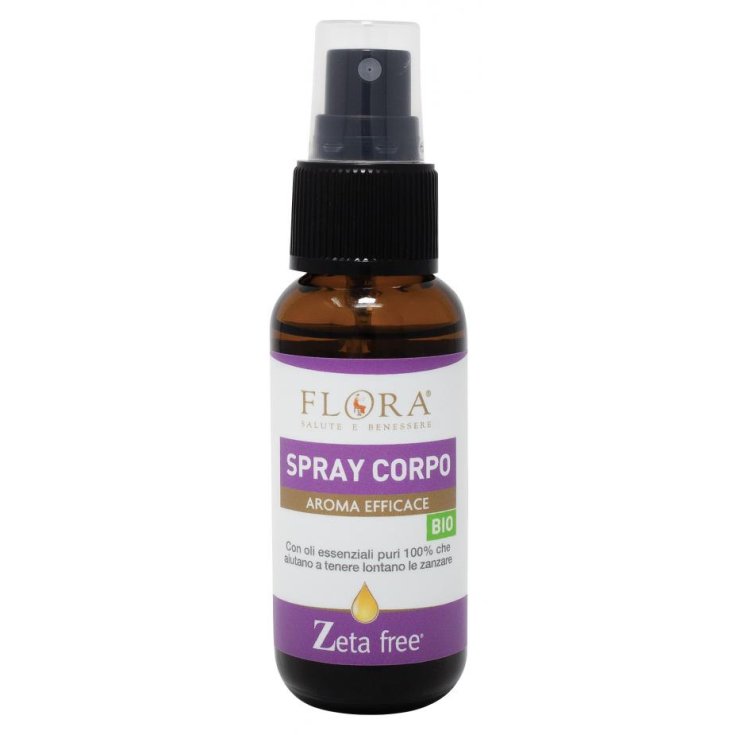 Zeta Free Spray Corpo Aroma Efficace Bio Flora 30ml