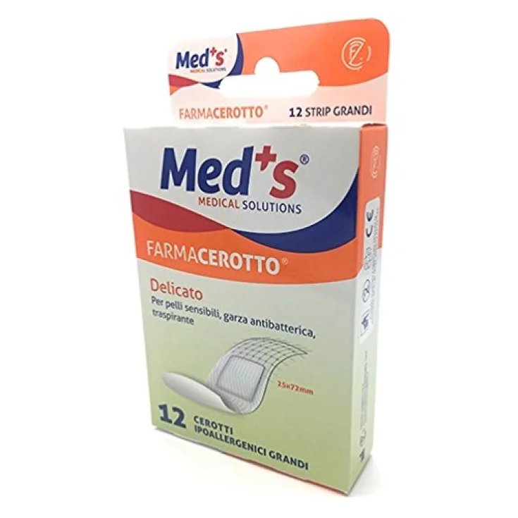Med's FarmaCerotto Delicato Xl Farmac-Zabban 12 Pezzi