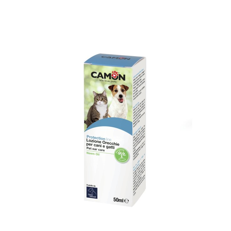 Lozione Orecchie all'Olio di Neem Protection Line Camon 50ml