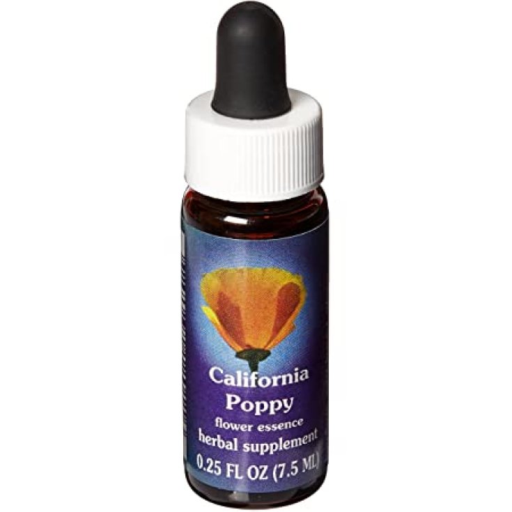 California Poppy&nbsp;Essenza Singola Californiana Flower Essence Society 7,4ml