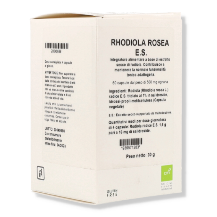 Rhodiola Rosea E.S. OTI 60 Capsule Da 500mg