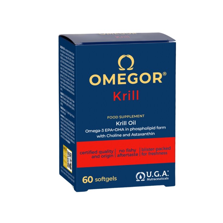 Omegor Krill Integratore Alimentare 60 Capsule
